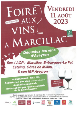 Foire aux vins à Marcillac
